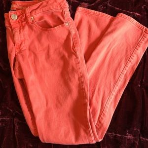 American Eagle Skinny Jeans in Coral